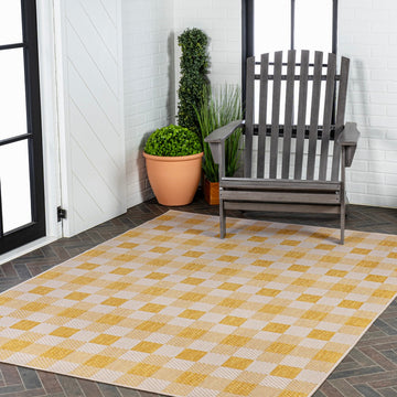 Darcy Traditional Geometric Bold Gingham Area Rug